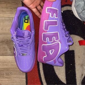 Nike Purple Sneakers Retro-Inspired Athletic Design